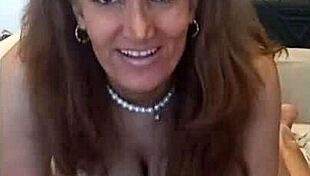 the wife makes her husband beg for a strapon pegging