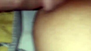 Beautiful big-ass amateur endures painful anal fucking