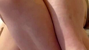 Capturing Intimate Moments Before Passionate Wife Encounter in Bedroom