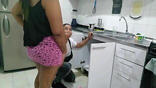 Hired a plumber to check the pipe, but he checked my big ass instead.