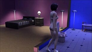 Celebrity Carmen Cumeth Masturbates in the Bath Pool in Wicked of Whimsville Season 1 Episode 6