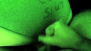 Jacking Off and Cumming on My Wife's Ass