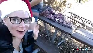 christmas cumshot facial compilation