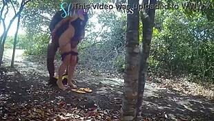 ousadinha no matinho, minha esposa e o bbc se divertindo