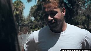 Stepsister had sex with jailbird stepbro