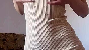 tiny teen enjoys solo time in private - maiskii