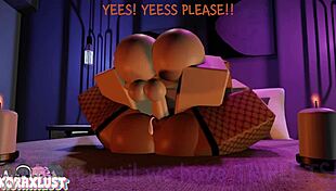 Cute couple having romantic breeding session he promised triplets