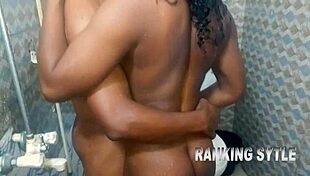 Taking Anal Bath With Boyfriend In Doggystyle