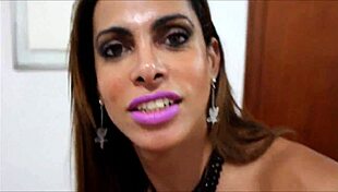 Shemales interacting on webcam together