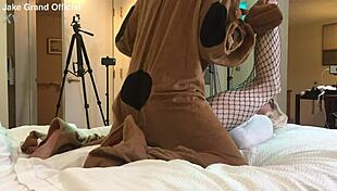 Scooby Doo roleplays and fucks trans college student