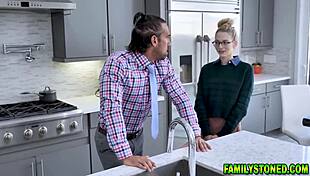 Loving Stepdad Punishes Stepdaughter Lily Larimar Roughly