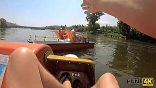 hunt4k curvy chick with juicy tits has sex with stranger in front of bf