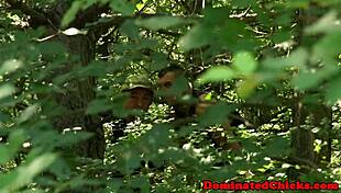 Busty Submissive Receives Facial Outdoors After Intense Doggystyle Fucking