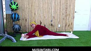 i-i mean, arab teen wife kira perez cheats with her personal trainer while wearing hijab