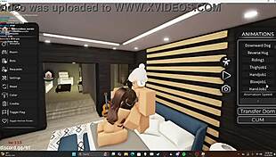 big booty girl sucks and rides that huge cock passionately