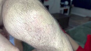 sexy latina model face fucked & eats ass for christmas