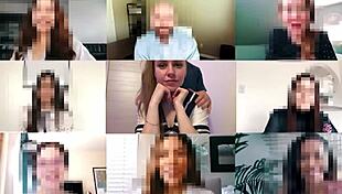 I Got Cum in My Tight Pussy During Zoom Class