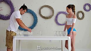 Jenna Jay Says 'Let's Make This Pong Game Naughty!' As She Gives Oral And Gets Cumshot!