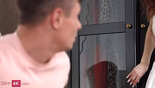 caught in a private moment