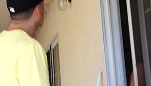 Mary jean sees him cum all over her ass