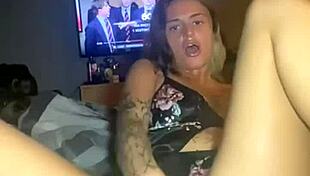 Scottish Goth Teen Masturbates Solo with Big Ass and Tits