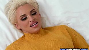 Milf wife lets strangers freeuse her pussy and mouth.