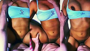 la colegial artistica invita a su profesor para tecnicas especiales en casa