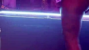 Chilling at Tampa strip club for homegirl's birthday party.