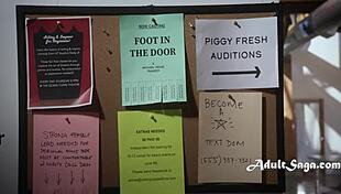 Licking His Cock For A Callback - Alison Rey Michael Vegas!