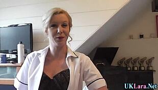 british nurse blows cock in hospital group scene
