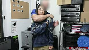 hot shoplifter banged by pissed officer