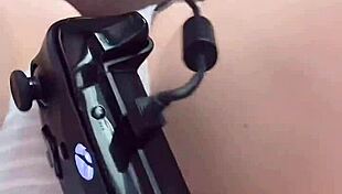 curious step sister caught masturbating, filled with cum in anal creampie