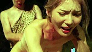 Chinese Girl Li Zhiyan Got Fucked Hard In The Middle Of The Forest With A Guy