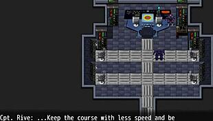 Redhead with big ass and tits plays mental blast