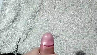cumshot masturbation with moaning