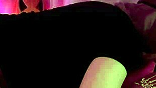 in the halloween night, a spooky bunny delivers an intense blowjob to the monster cock