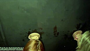 Friends Enjoying Glory Hole Fun at Swing House