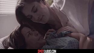 busty milf and teen 18+ get fucked by the doctor