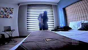 Wife Fucks Well-Endowed Guy In Front Of Husband, Surprising Him With Her Horniness