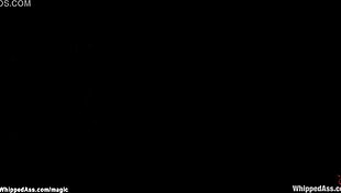 busty bound milf gets spanked and toyed in kinky session