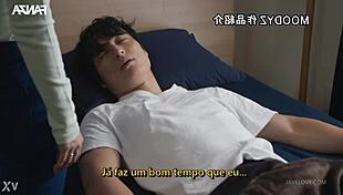 I asked my mom totally naked... subtitled with saki okuda 😏