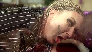 During Xxx-mas, lesbians engage in anal toy play and scissoring.