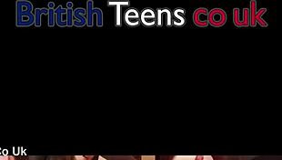 Two British Girls Stroke Lucky Fan's Cock