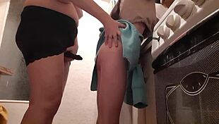 Waited Until No One Was Home To Fuck My Stepdaughter Hard, Girls Fly Orgasm