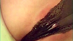 i saw this cute girl with her panties all soakin wet, it was so hot