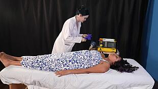 Emergency room defibrillation saves patient