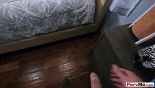 I got CAUGHT while SNIFFING my stepmother's panties, what a TABOO mess!