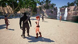 Serennia And Black Bol Encounter