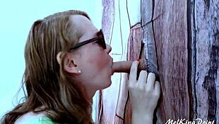 melkingpoint blond hung at my gloryhole 😏