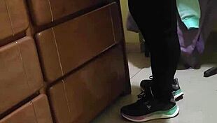 Taboo Encounter with Cleaning Lady in Public